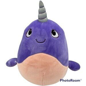 Narwhal Plush 9" Purple Pink Stuffed Animal Toy 2020 Adventure Animal Vintage